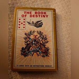 Vintage French Destiny Tarot Cards Le Livre Du Destin Cartes Rare